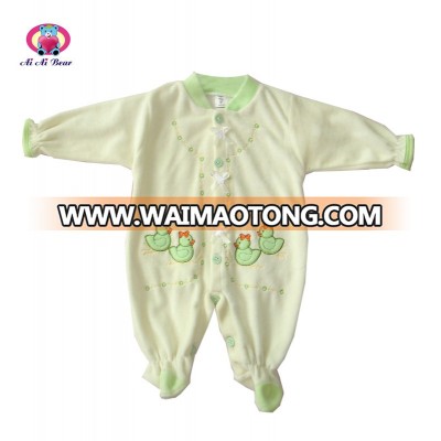 Newborn Baby Winter Rompers organic cotton baby rompers wholesale baby clothes